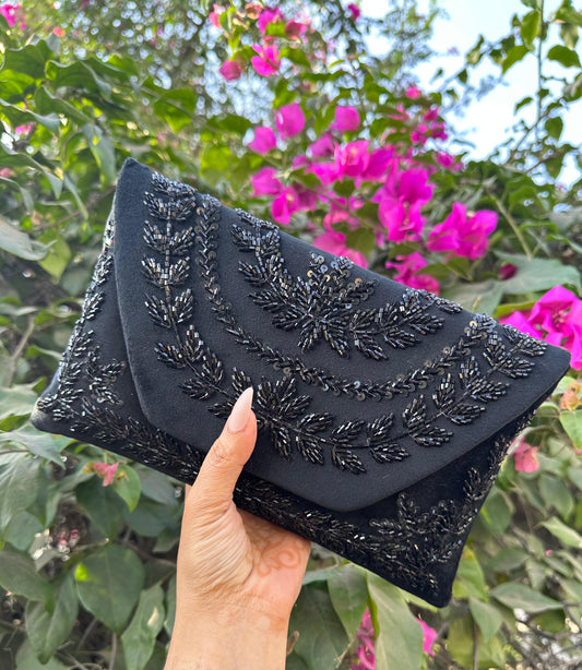 Cutdana Suede Pouch