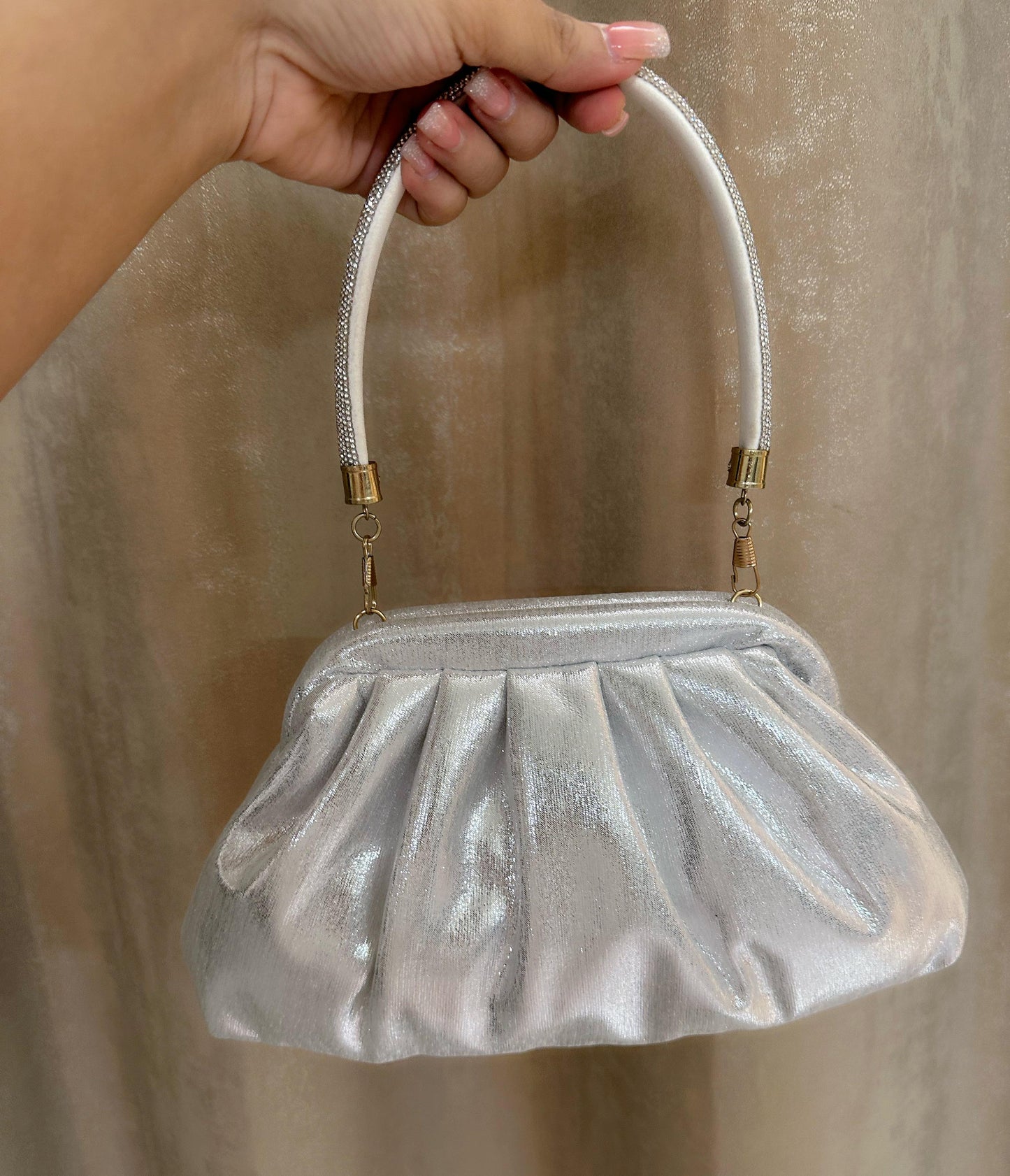 Metallic Shiny Vintage Handmade Bag