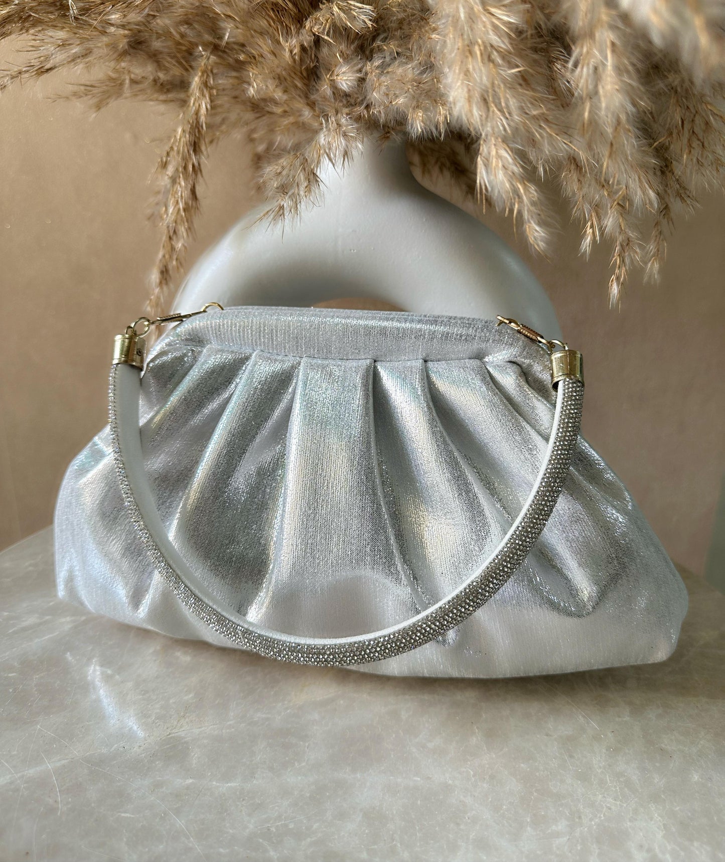 Metallic Shiny Vintage Handmade Bag