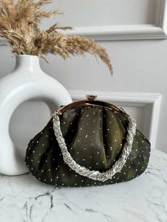 Nia Batua & Potli Bags - Olive