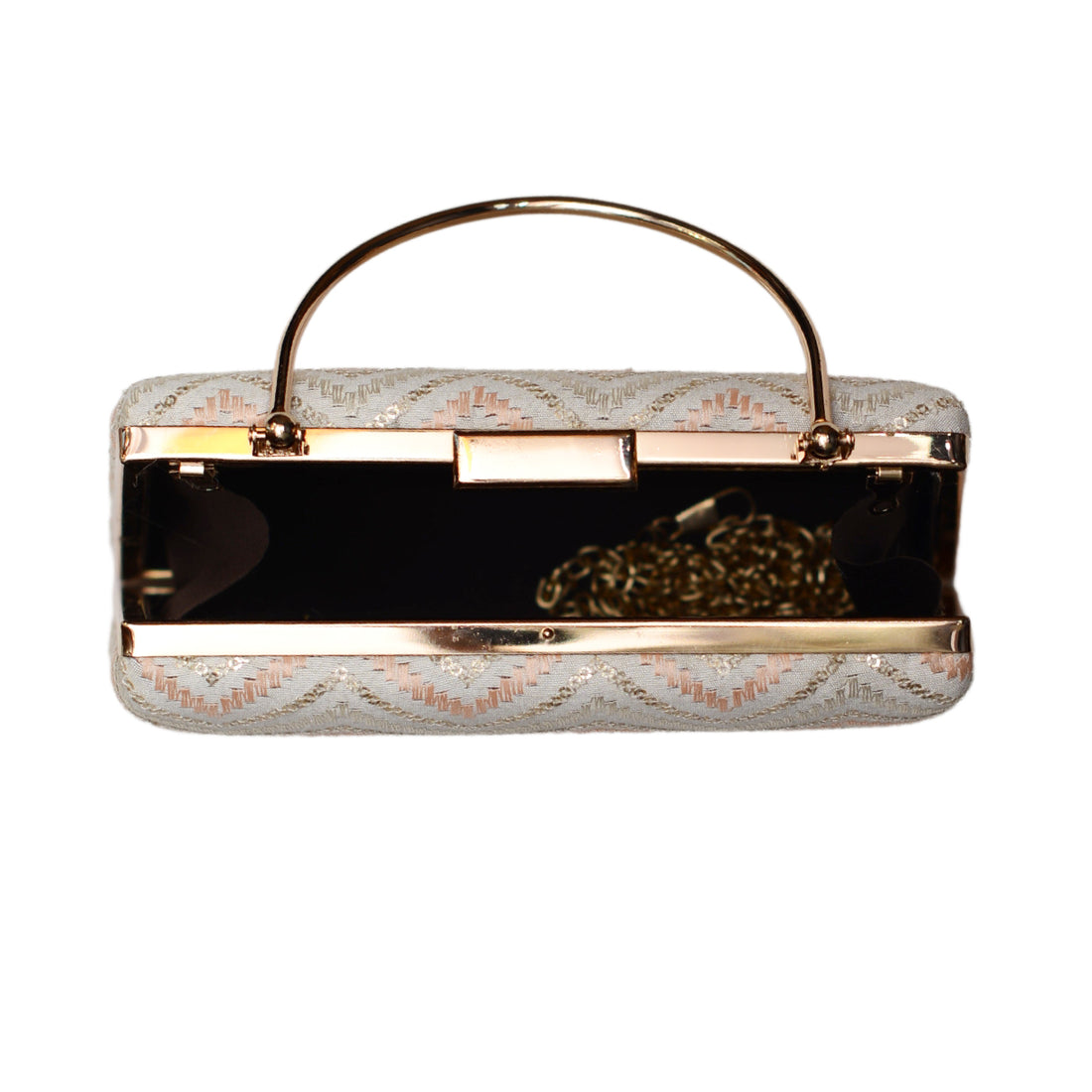 Clutch Bag with Embroidery