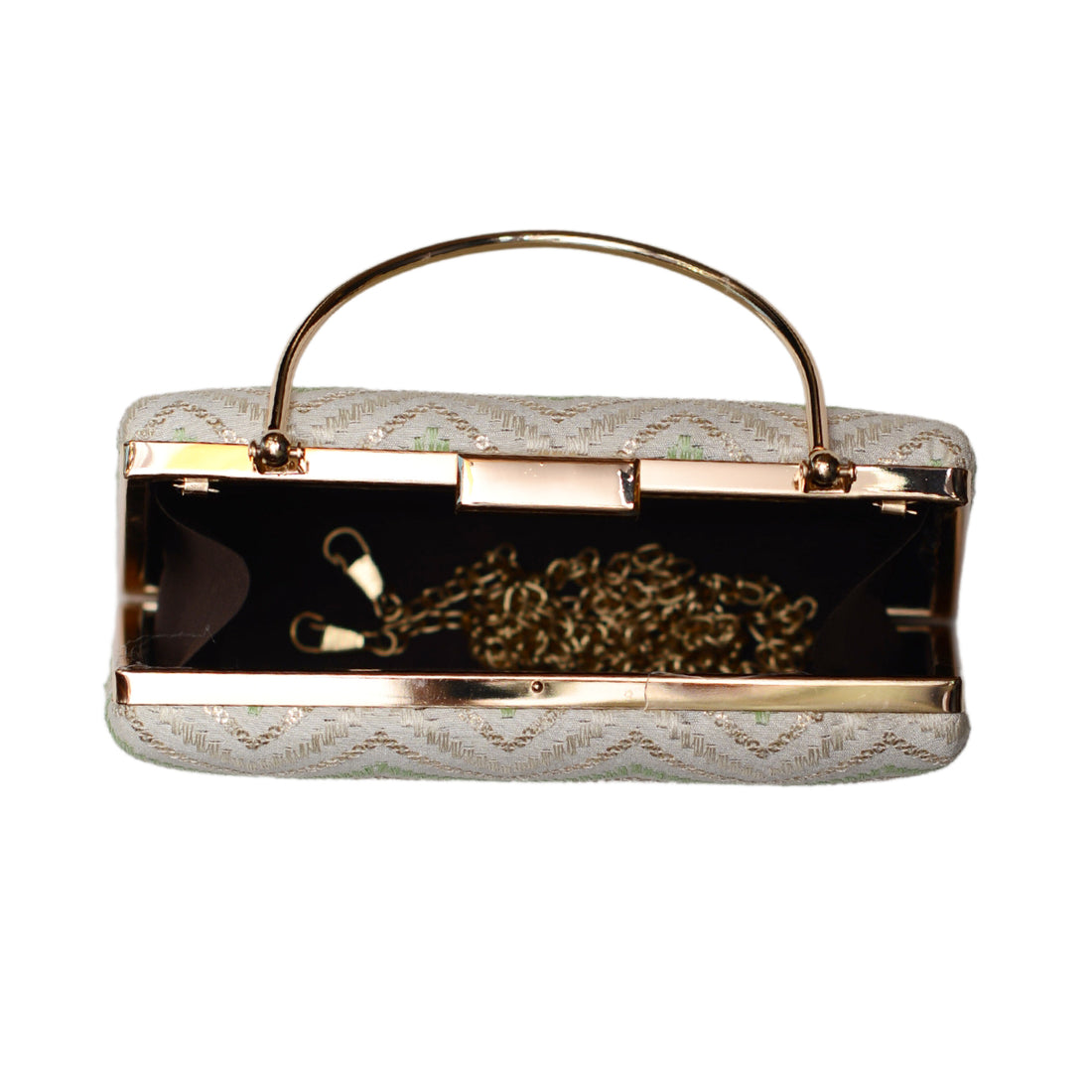 Clutch Bag with Embroidery